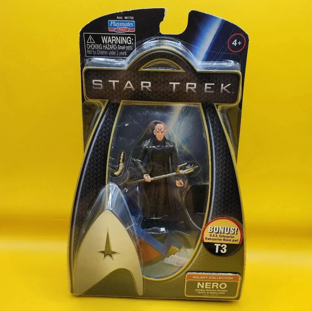 Star Trek Galaxy Collection Nero Action Figure Playmates 2009 Bonus T3